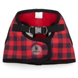 The Worthy Dog Sidekick Printed Buffalo Plaid Harness: Stylish and Functional Pet Accessory