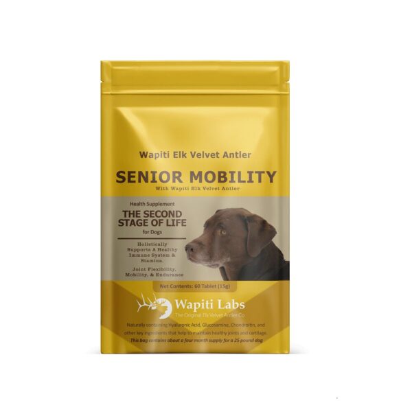 Wapiti Labs Elk Velvet Antler– Senior Mobility Supplement For Dogs - Image 2