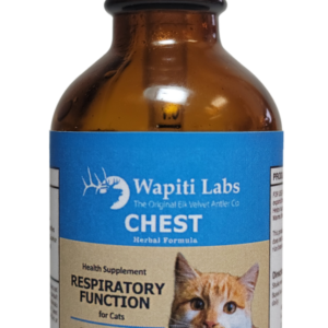 Wapiti Labs Chest Herbal Supplement Formula for Cats