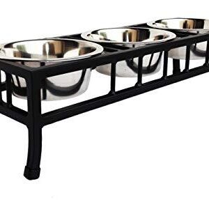 Pets Stop Baron Triple Diner Pet Feeder