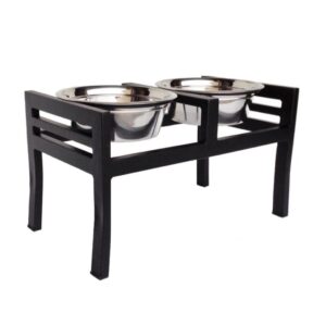 Enhance Mealtime Comfort with Pets Stop Moretti Double Diner Pet Feeder