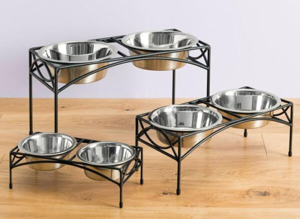 Upgrade Your Pet's Dining Experience with Pets Stop Regal Double Diner Dog Feeder - Image 4