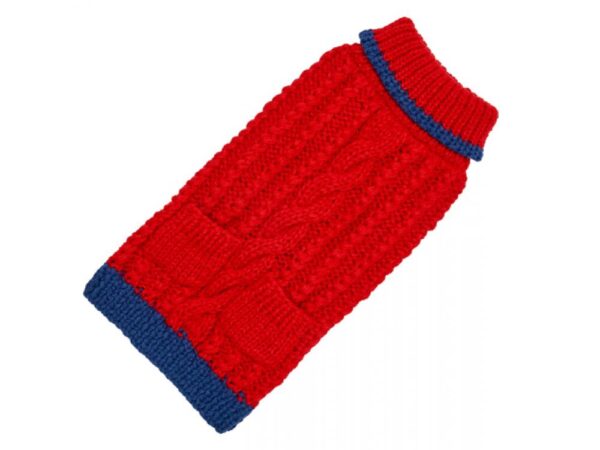 Stylish Up Country Classic Cable Sweater - Image 4
