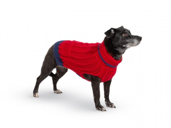 Stylish Up Country Classic Cable Sweater - Image 3
