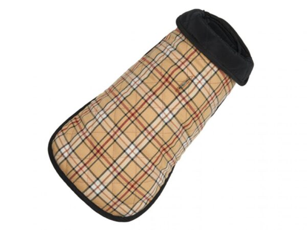 Up Country Plaid Diamond Quilted Coat: Stylish and Warm Outerwear for Dogs