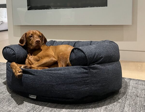 Bowsers Double Donut Dog Bed: Comfortable and Stylish Bed for Dogs in 6 Colors