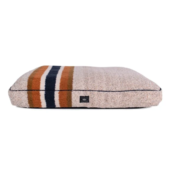 Shinola Stripe Napper Pillow Berber Dog Bed - Available in 2 Colors: Luxurious Comfort for Your Pup - Image 10