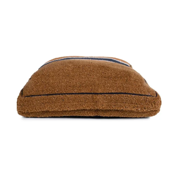Shinola Stripe Napper Pillow Berber Dog Bed - Available in 2 Colors: Luxurious Comfort for Your Pup - Image 13
