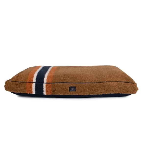 Shinola Stripe Napper Pillow Berber Dog Bed - Available in 2 Colors: Luxurious Comfort for Your Pup - Image 15