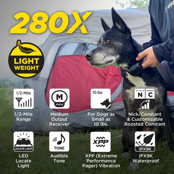Dogtra 280X 2-Dog Unit: Advanced Training Collar for Two Dogs - Image 8