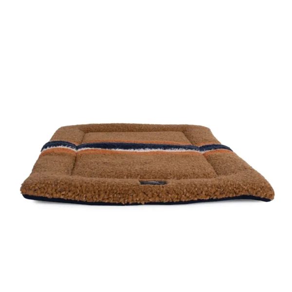 Luxurious Shinola Stripe Comfort Cushion Berber Dog Bed - Available in 2 Colors: Ultimate Pet Relaxation - Image 14
