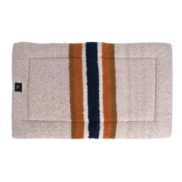 Luxurious Shinola Stripe Comfort Cushion Berber Dog Bed - Available in 2 Colors: Ultimate Pet Relaxation - Image 5