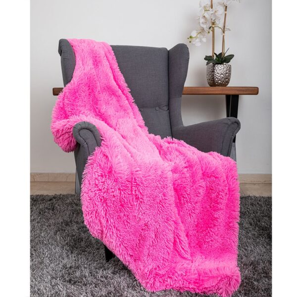 Luxurious Hello Doggie Shag Throw Blanket - Available in 3 Colors - Image 3