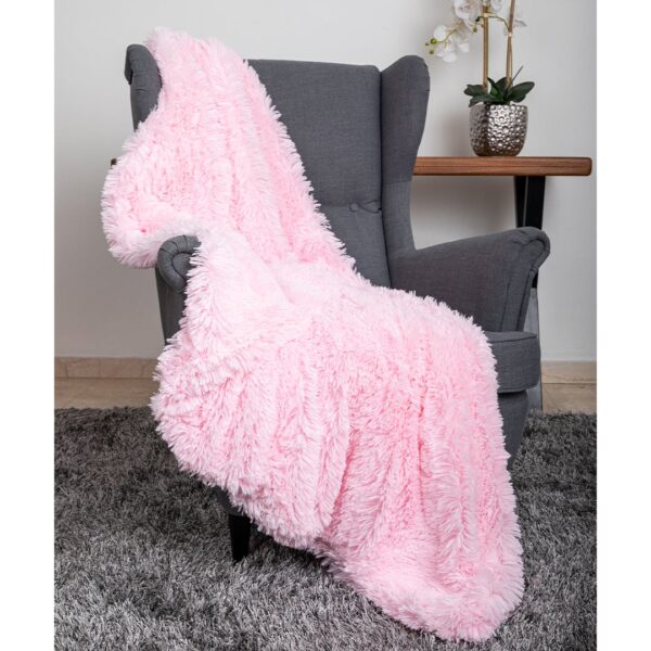 Luxurious Hello Doggie Shag Throw Blanket - Available in 3 Colors