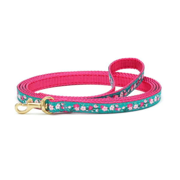 Up Country Cherry Blossoms Dog Leash - Image 5