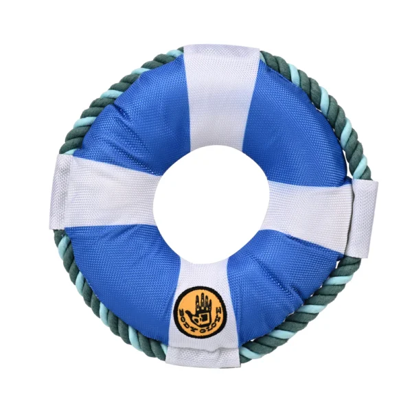 Durable Body Glove Life Ring Dog Toy for Interactive Play and Training - Image 3