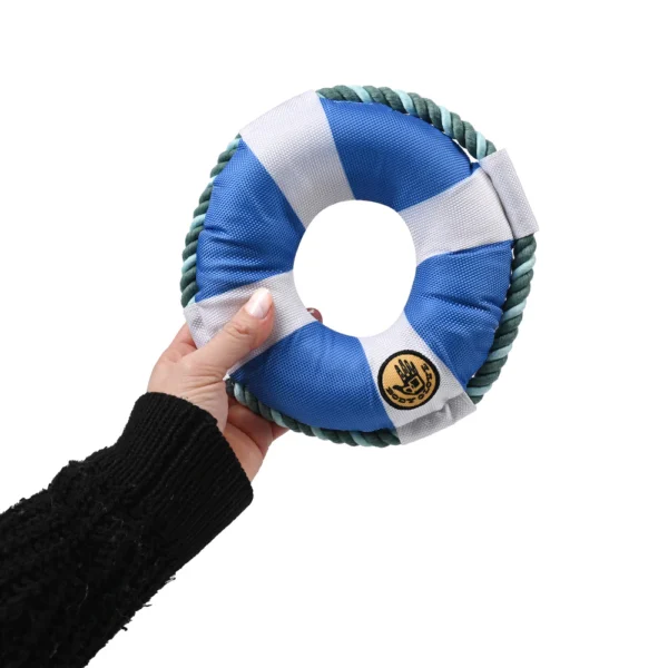 Durable Body Glove Life Ring Dog Toy for Interactive Play and Training - Image 4