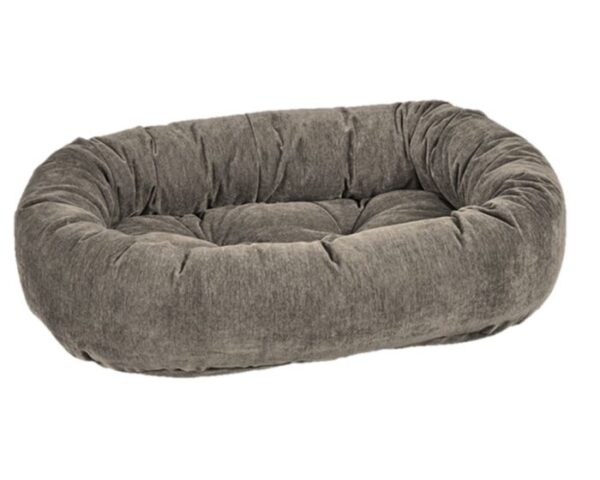 Bowsers Donut Dog Bed: - Washed Microvelvet - Stylish and Comfortable Beds in a Variety of Colors