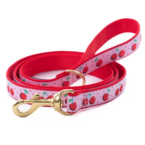 Stylish Up Country Cherries Dog Leash - Premium Quality Leash for Your Pup