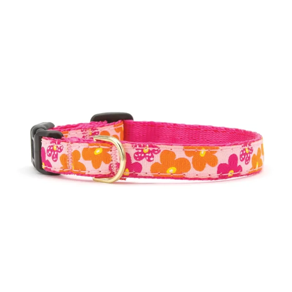 Up Country Flower Power Dog Collar - Stylish Floral Pattern for Your Pup - Image 5