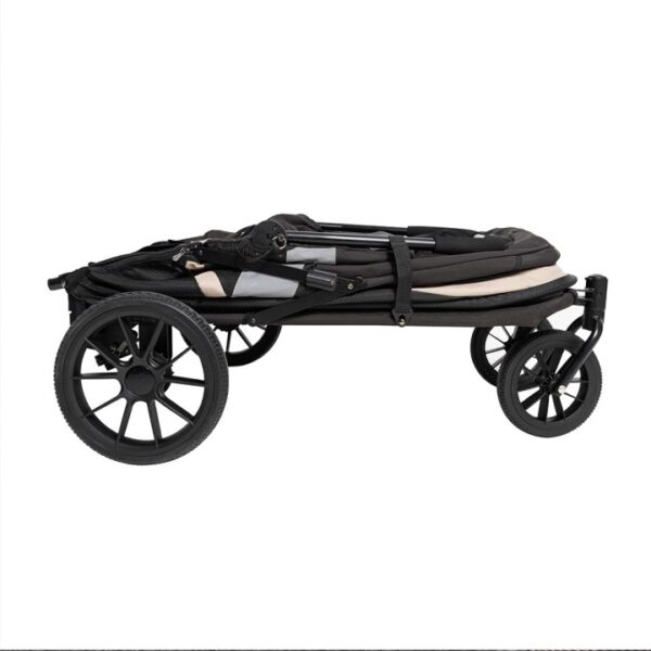 Ibiyaya Grand Cruiser Large Dog Stroller, 4-Wheel Foldable Big Dog Pram for Large Breeds, Senior & Injured Pets - Image 6