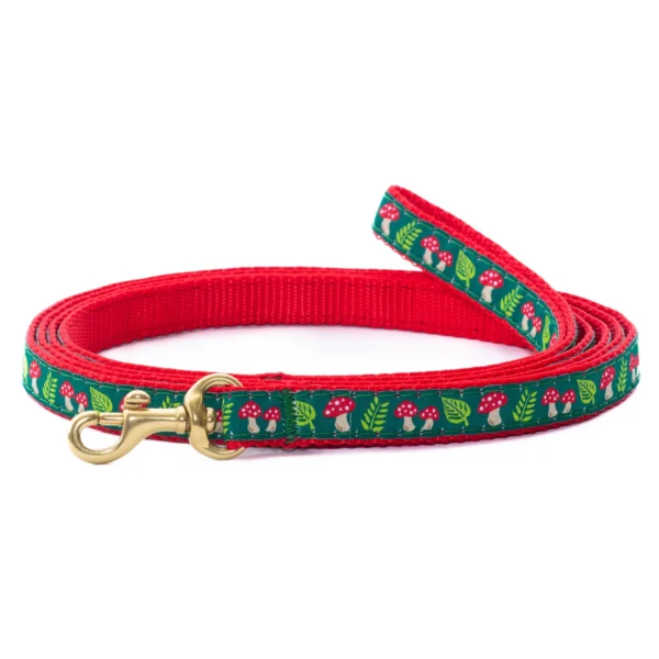 Up Country Mushrooms Dog Leash - Image 4