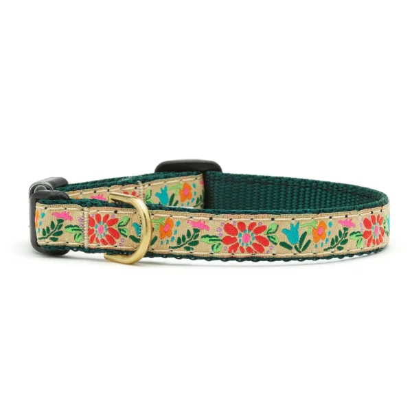 Up Country Tapestry Floral Dog Collar - Image 3