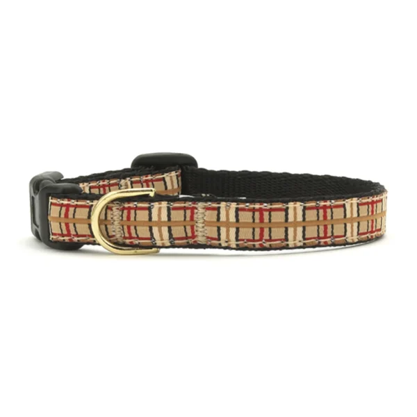 Up Country Plaid Dog Collar - Image 3