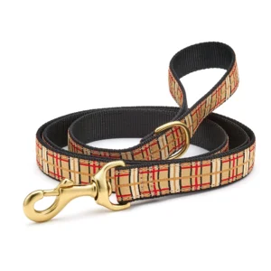 Up Country Plaid Dog Leash