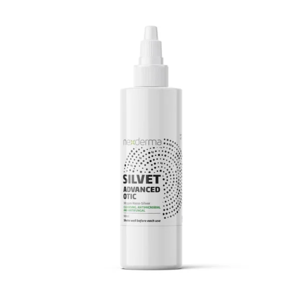 Nexderma Silvet Ear Cleaner - Gentle Solution for Pet Ear Health