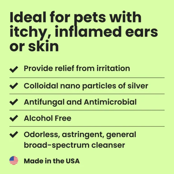 Nexderma Silvet Ear Cleaner - Gentle Solution for Pet Ear Health - Image 3