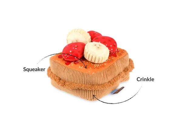 P.L.A.Y. IHOP Breakfast Sampler Dog Toy - 4 Piece Set - Image 4