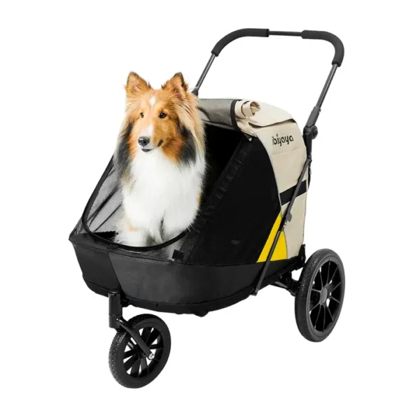 Ibiyaya Minika 3-in-1 Pet Stroller System, Dog Bike Trailer & Kennel