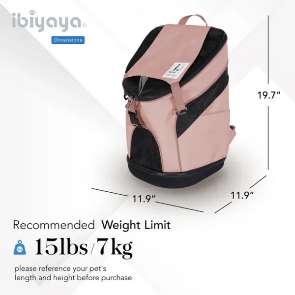 Ibiyaya Ultralight Pro Pet Backpack Pet Carrier - Image 6