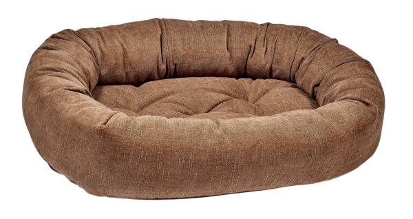 Bowsers Donut Dog Bed:- Performance Washed Cotton - Available in 7 Colors - Image 8