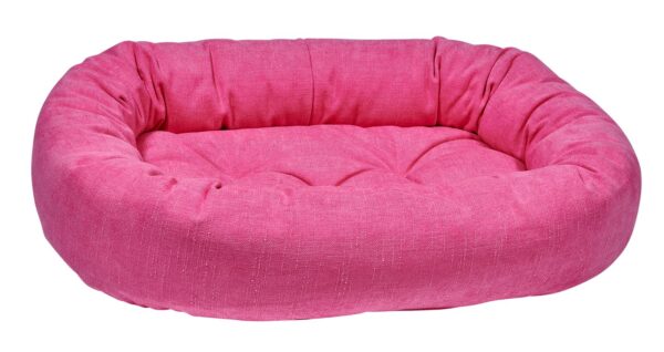 Bowsers Donut Dog Bed:- Performance Washed Cotton - Available in 7 Colors - Image 3