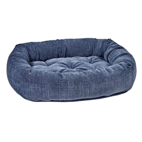 Bowsers Donut Dog Bed:- Performance Washed Cotton - Available in 7 Colors