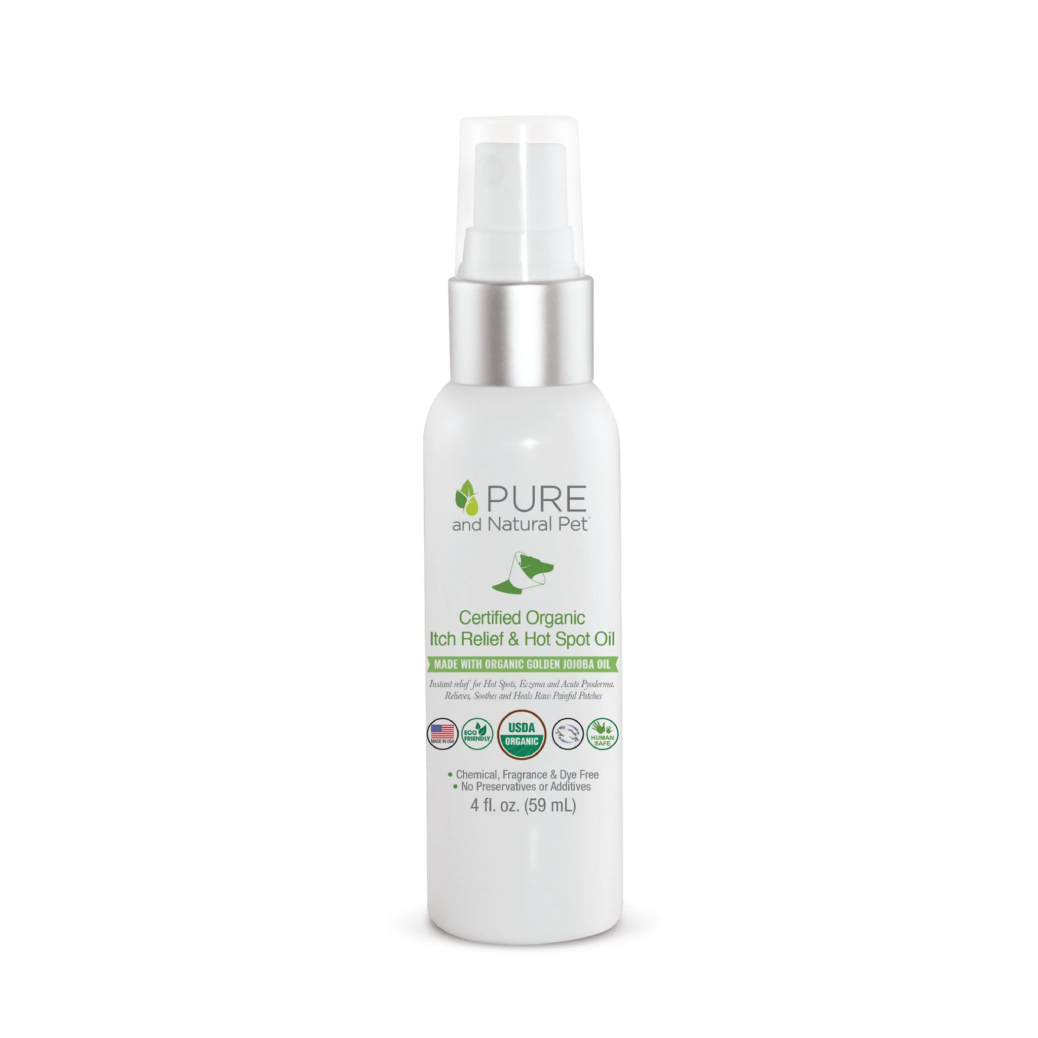 Pure & Natural Foaming Hot Spot and Itch Relief