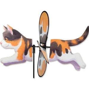 Premier Kites Deluxe Petite Spinner - Calico Cat