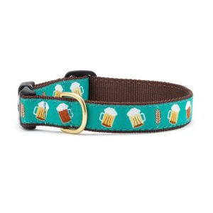 Stylish Up Country Beer Dog Collar - Perfect for Pups Who Love to Party!