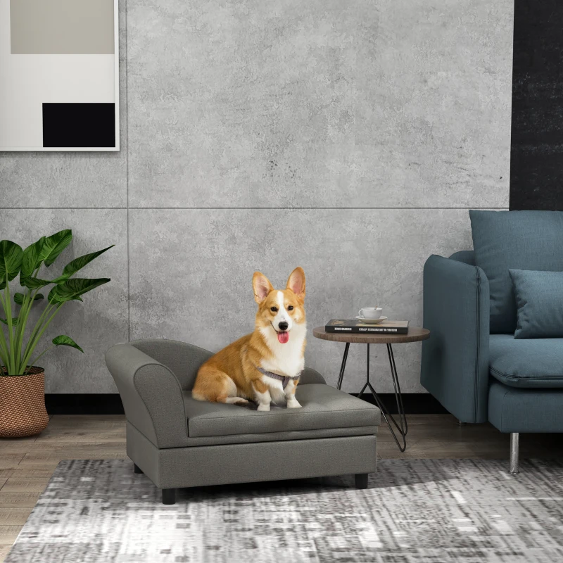 Small Dog Sofa with Storage: Cozy Pet Couch for Your Furry Friend - Image 9