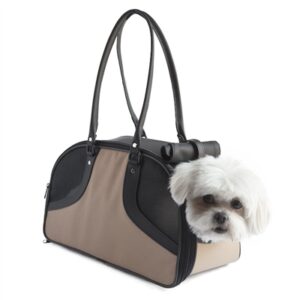 Petote Roxy Pet Carrier - Khaki (Small)