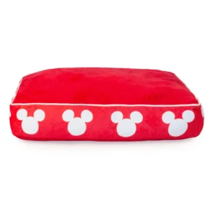Buckle-Down Disney Mickey Mouse Ears Icon Red/White Pet Bed