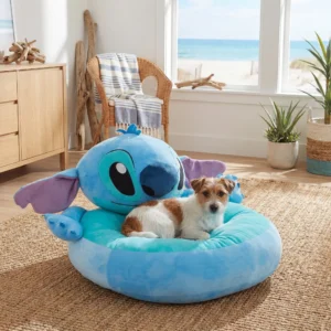 Buckle-Down Disney Stitch Hug Character Dog Bed