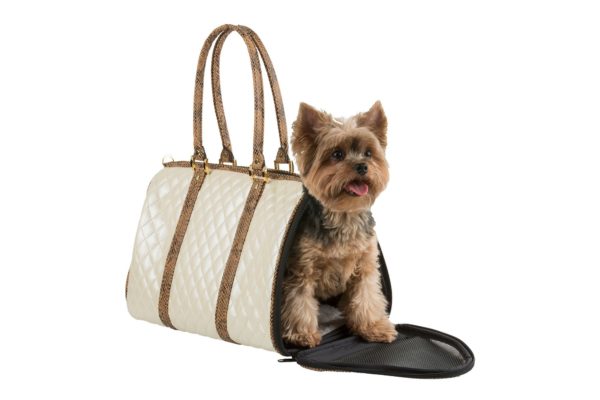 Petote JL Duffel Pet Carrier - Stylish and Versatile Travel Bag for Pets
